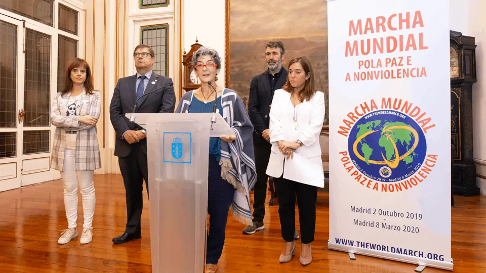 Presentación Institucional en el Ayuntamiento, Coruña