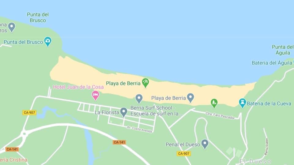 Marcha por la Paz en la Playa de Berria, Santoña