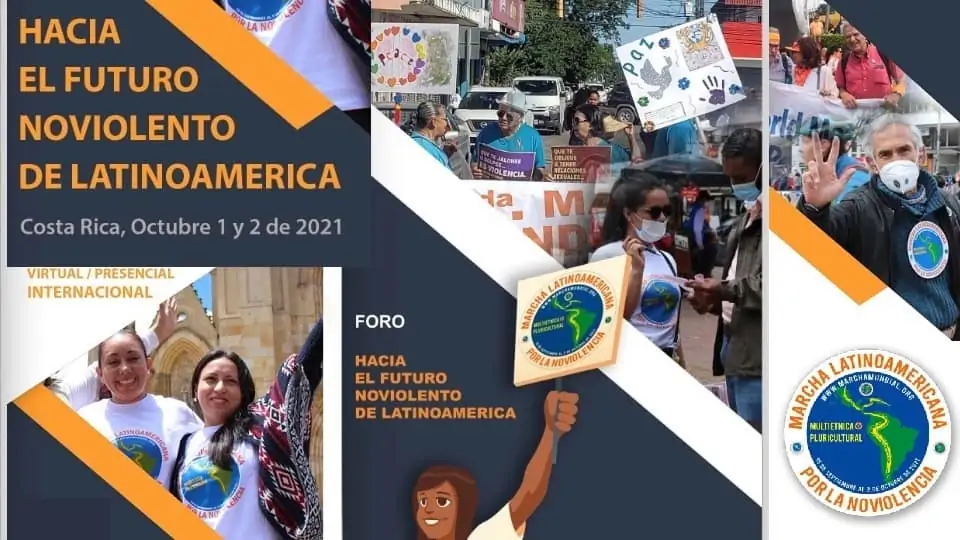 Foro Cara ao futuro non violento de América Latina
