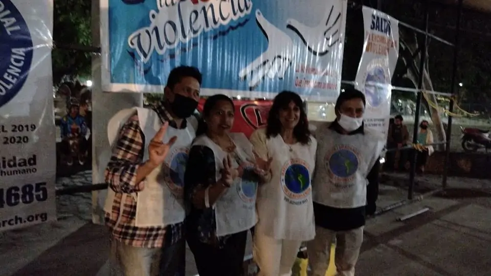 Acciones de cierre de la Marcha en Argentina