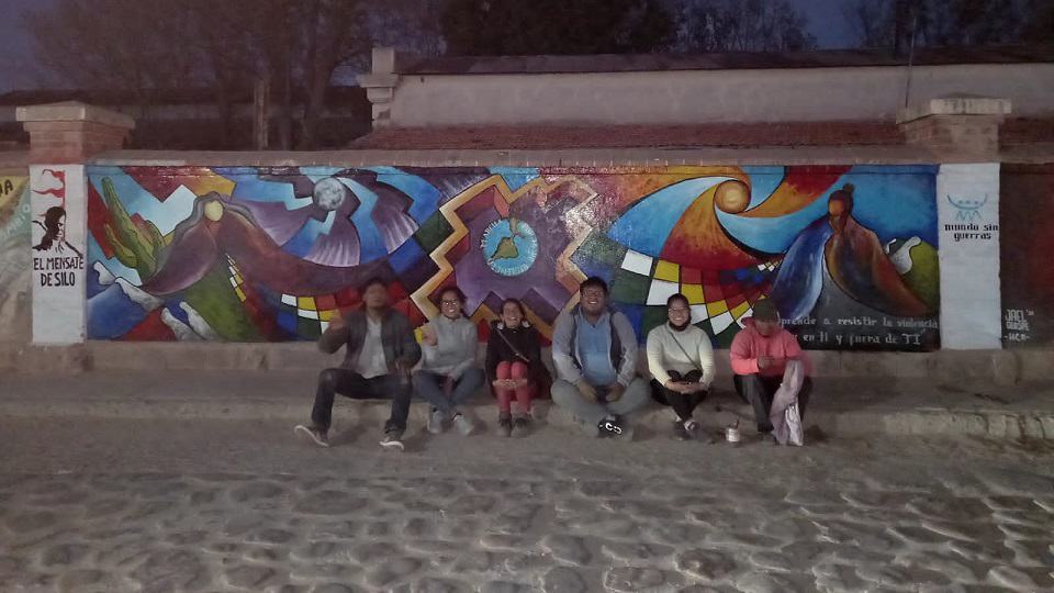 Humahuaca: နံရံဆေးရေးသမိုင်း