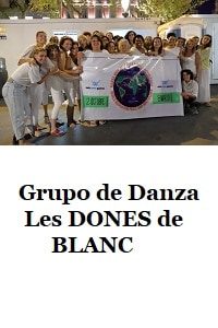 Danza del grupo Les DONES de BLANC